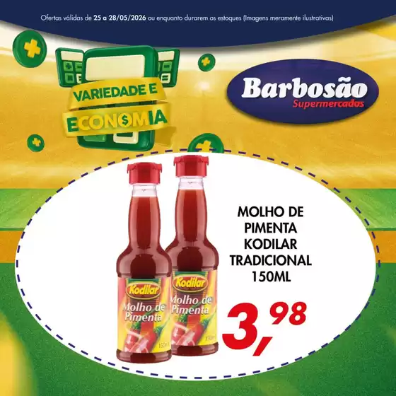 Catálogo Barbosão Extra Supermercados | Ótima oferta para caçadores de pechinchas | 2026-05-25T00:00:00.000Z - 2026-05-28T00:00:00.000Z