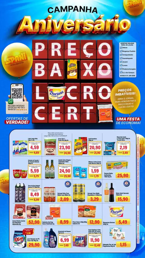 Catálogo Spani Atacadista | Jornal de Ofertas SP 26 a 01 06 | 2026-05-26T00:00:00.000Z - 2026-06-01T00:00:00.000Z