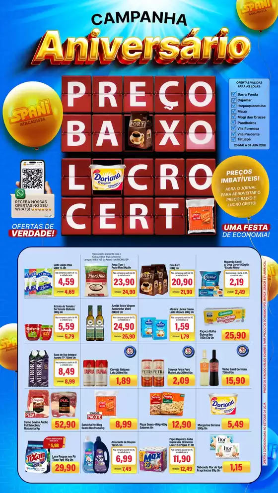 Catálogo Spani Atacadista | Jornal de Ofertas GDE 26 a 01 06 | 2026-05-26T00:00:00.000Z - 2026-06-01T00:00:00.000Z