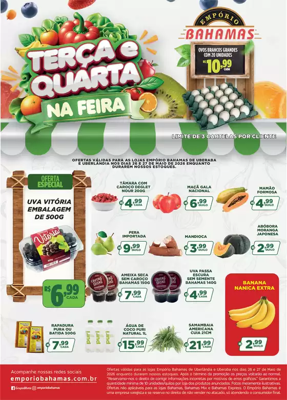Catálogo Empório Bahamas | Ofertas e promoções atuais | 2026-05-26T00:00:00.000Z - 2026-05-27T00:00:00.000Z