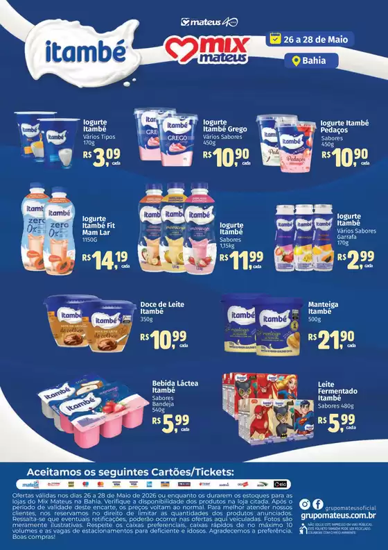 Catálogo Supermercados Mateus | Trade Itambe | 2026-05-26T00:00:00.000Z - 2026-05-28T00:00:00.000Z
