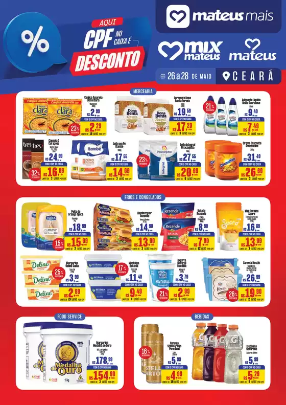 Catálogo Supermercados Mateus | App Mateus Mais | 2026-05-26T00:00:00.000Z - 2026-05-28T00:00:00.000Z