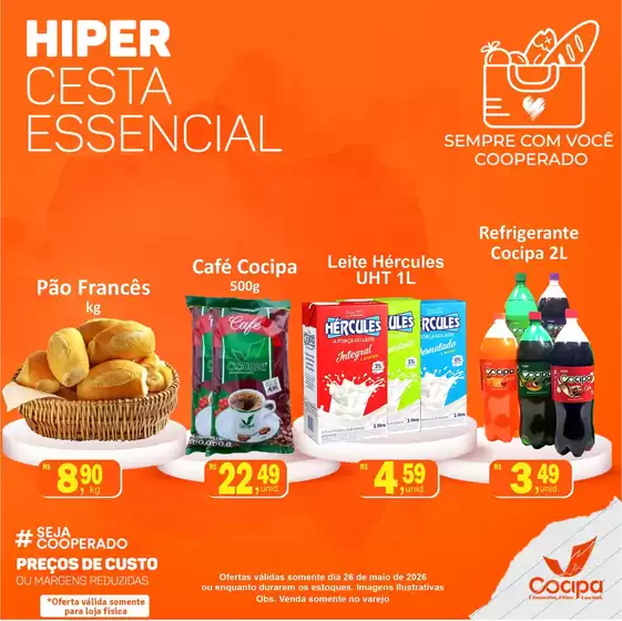 Catálogo Cocipa | Nossas melhores pechinchas | 2026-05-26T00:00:00.000Z - 2026-05-26T00:00:00.000Z