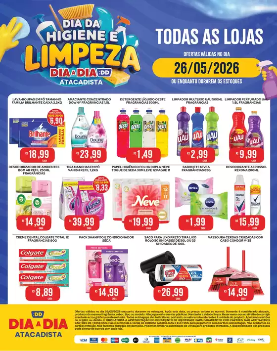 Catálogo Atacadão Dia a Dia | Ofertas de limpeza | 2026-05-26T00:00:00.000Z - 2026-05-26T00:00:00.000Z