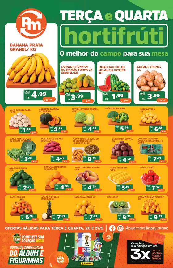 Catálogo Supermercados Pague Menos | Tabloide flv vtGCCJE | 2026-05-26T00:00:00.000Z - 2026-05-27T00:00:00.000Z