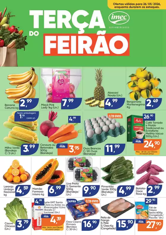 Catálogo Imec Supermercados | BAIXA 15254 Terca do Feirao 260526 | 2026-05-26T00:00:00.000Z - 2026-05-26T00:00:00.000Z
