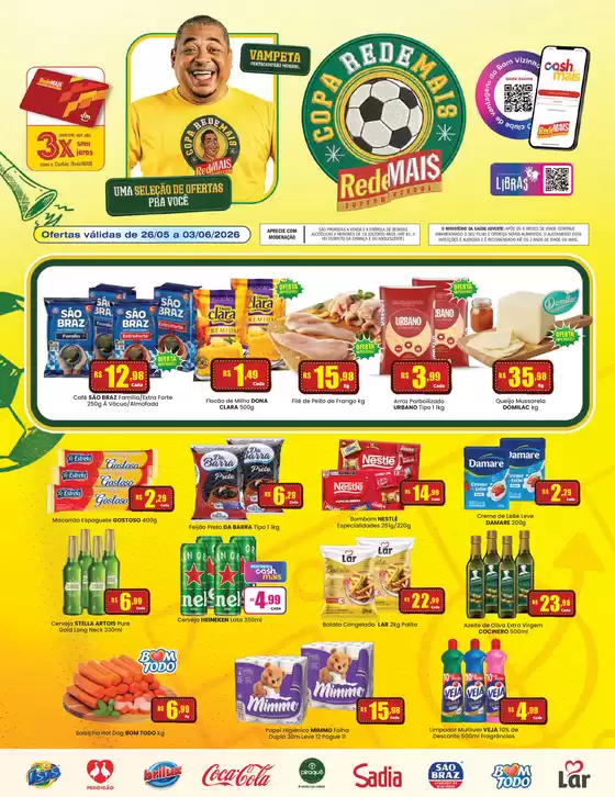 Catálogo Rede Mais Supermercados | Copa Rede Mais | 2026-05-26T00:00:00.000Z - 2026-06-03T00:00:00.000Z