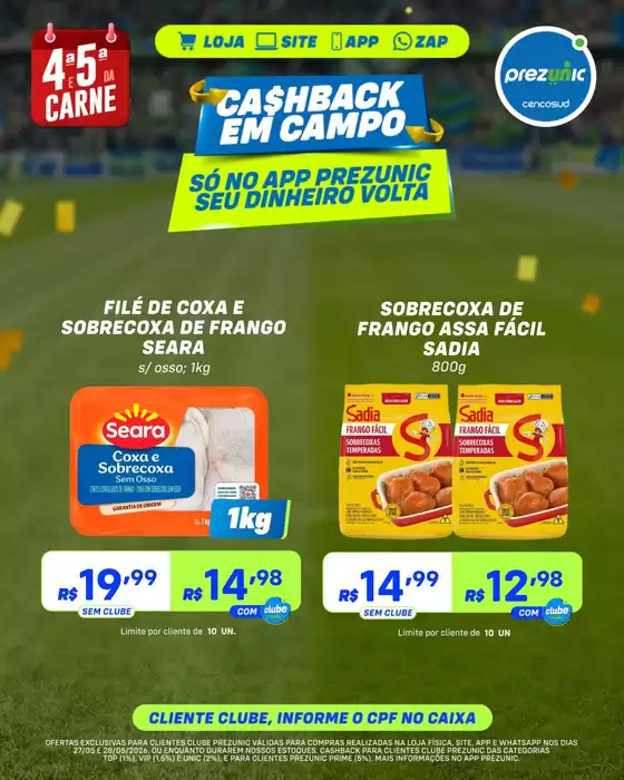Catálogo Prezunic | Nossas melhores pechinchas | 2026-05-27T00:00:00.000Z - 2026-05-28T00:00:00.000Z