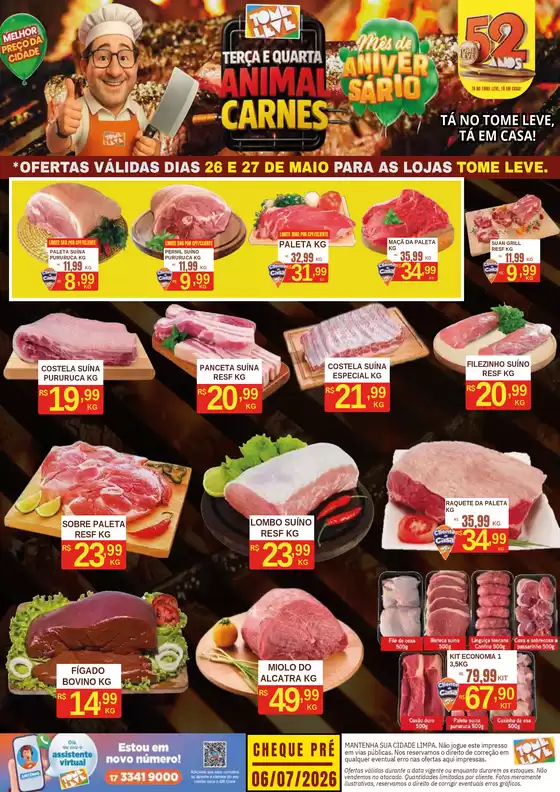 Catálogo Tome Leve | Promoções especiais em andamento | 2026-05-26T00:00:00.000Z - 2026-05-31T00:00:00.000Z