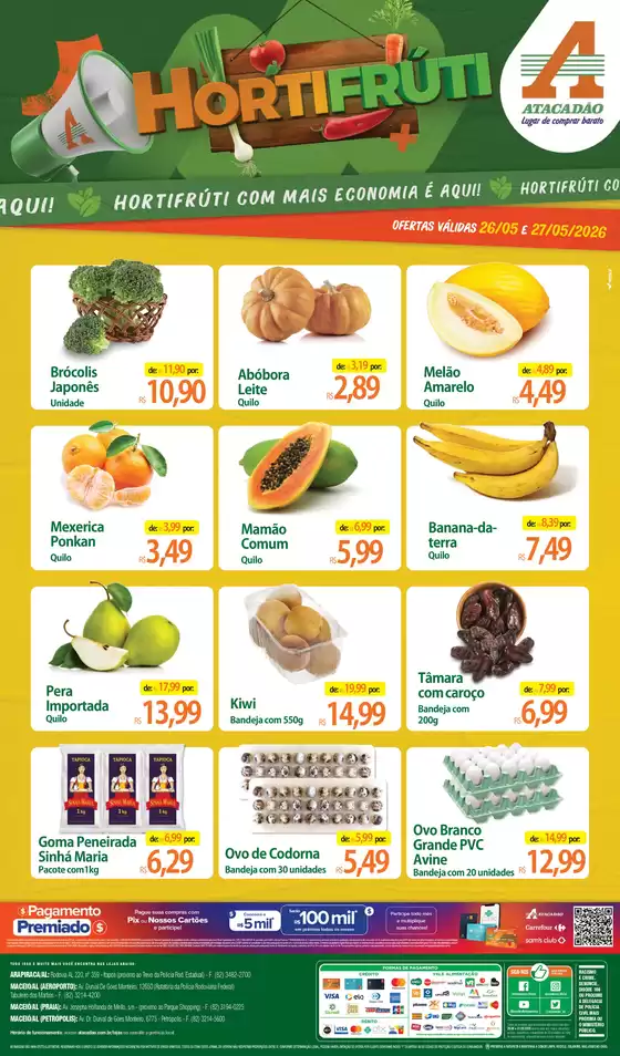 Catálogo Atacadão | Atacadão - Hortifrúti | 2026-05-27T00:00:00.000Z - 2026-05-27T00:00:00.000Z