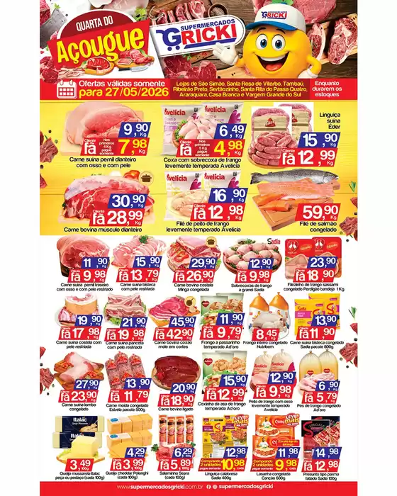 Catálogo Supermercados Gricki | Encarte Supermercados Gricki | 2026-05-27T00:00:00.000Z - 2026-05-27T00:00:00.000Z
