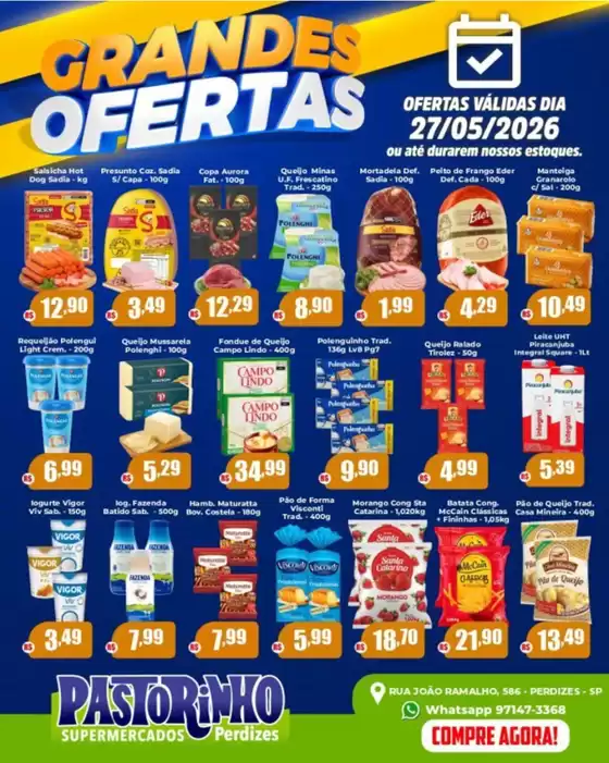 Catálogo Supermercado Pastorinho | Novas ofertas para descobrir | 2026-05-27T00:00:00.000Z - 2026-05-27T00:00:00.000Z