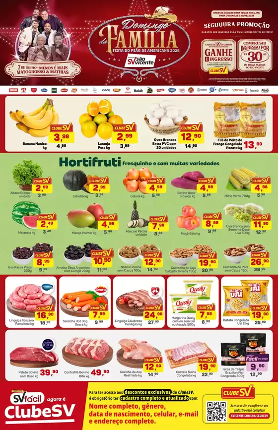 Catálogo Supermercados São Vicente | Ofertas especiais para você | 2026-05-26T00:00:00.000Z - 2026-05-27T00:00:00.000Z