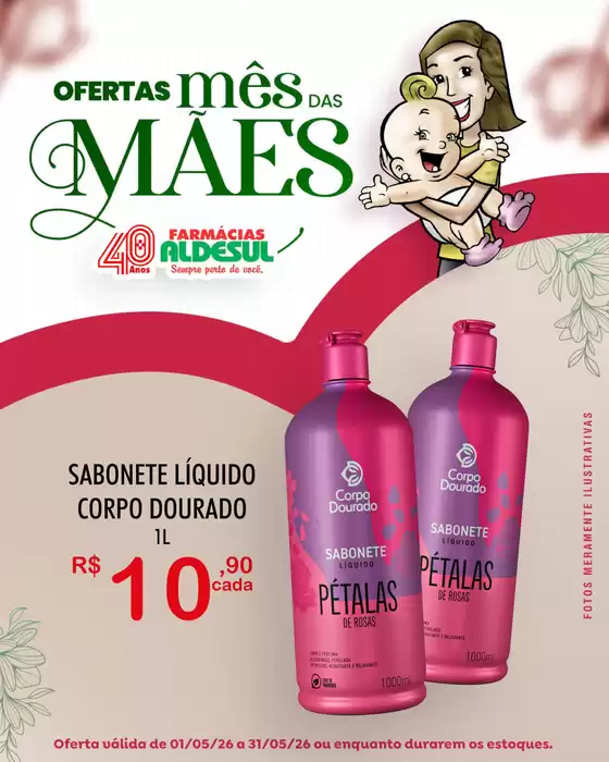 Catálogo Farmácia Aldesul em Brasília | Grandes descontos em produtos selecionados | 2026-05-01T00:00:00.000Z - 2026-05-31T00:00:00.000Z