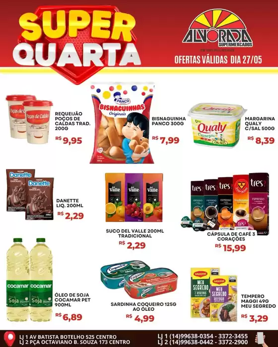 Catálogo Alvorada Supermercados | Encarte Alvorada Supermercados | 2026-05-27T00:00:00.000Z - 2026-05-27T00:00:00.000Z