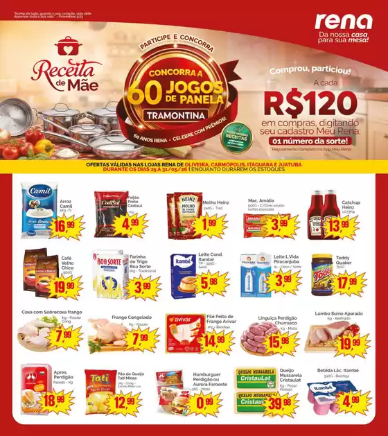 Catálogo Supermercados Rena | Capa Oliv. Carm. Jua. e Itag. Ofertas validas de 25 a 31.05 compressed | 2026-05-25T00:00:00.000Z - 2026-05-31T00:00:00.000Z