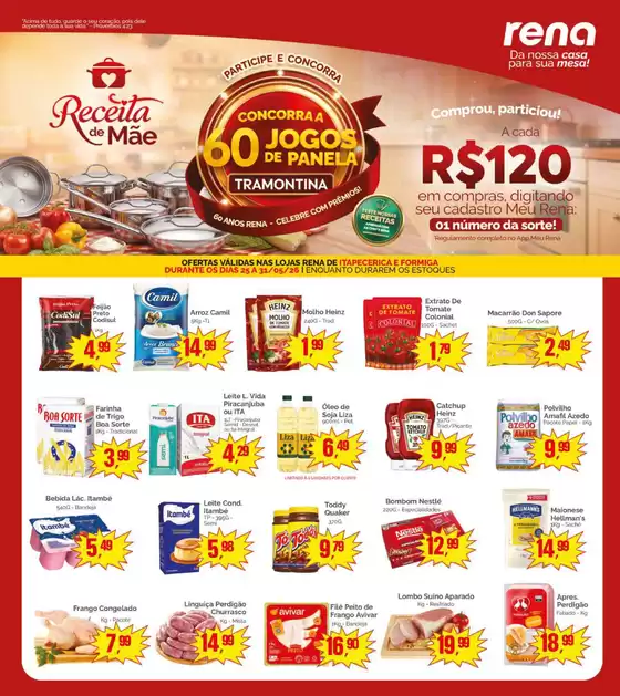 Catálogo Supermercados Rena | Capa Itapecerica e Formiga Ofertas validas de 25 a 31.05 compressed | 2026-05-25T00:00:00.000Z - 2026-05-31T00:00:00.000Z