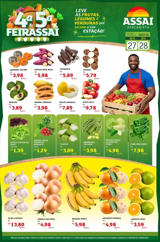 Catálogo Assaí Atacadista | Encarte Assaí Atacadista 46233 | 2026-05-27T00:00:00.000Z - 2026-05-28T00:00:00.000Z