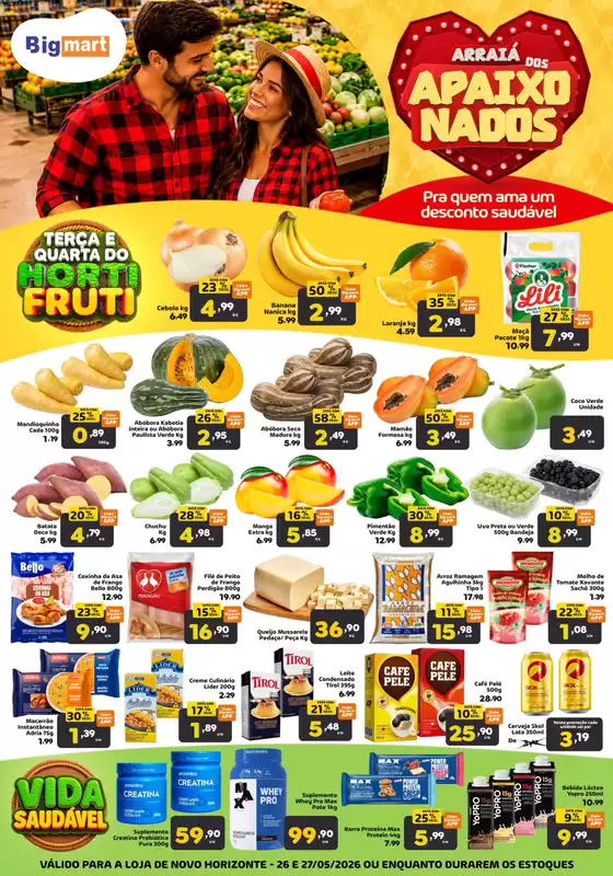 Catálogo Bigmart | Ótima oferta para todos os clientes | 2026-05-27T00:00:00.000Z - 2026-05-27T00:00:00.000Z