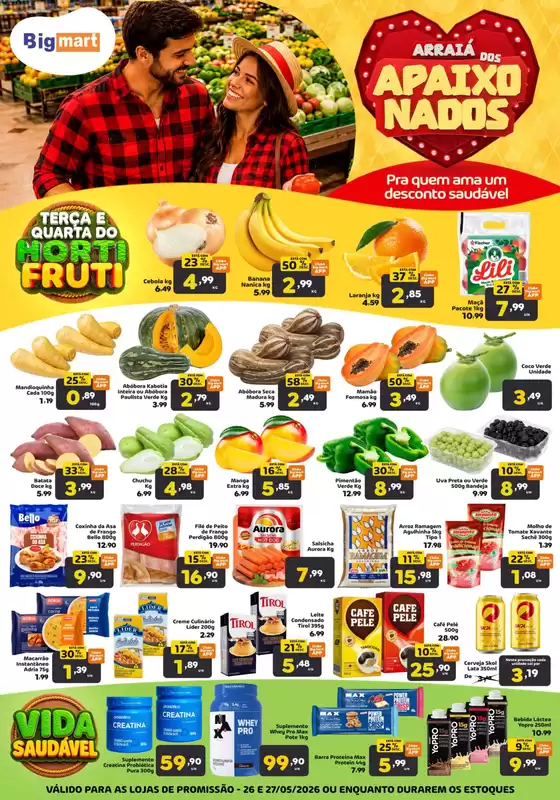 Catálogo Bigmart | Melhores ofertas para todos os clientes | 2026-05-27T00:00:00.000Z - 2026-05-27T00:00:00.000Z