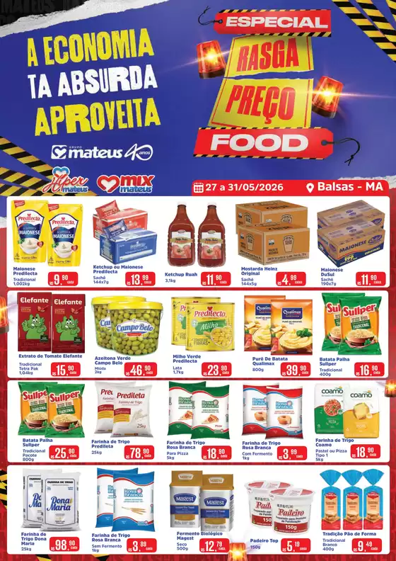 Catálogo Supermercados Mateus | Rasga preço | 2026-05-27T00:00:00.000Z - 2026-05-31T00:00:00.000Z