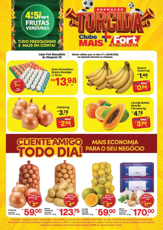 Catálogo Fort Atacadista | SC Fort FLV 4 e 5 Chapeco 27 e 28 MAI 26 | 2026-05-27T00:00:00.000Z - 2026-05-28T00:00:00.000Z