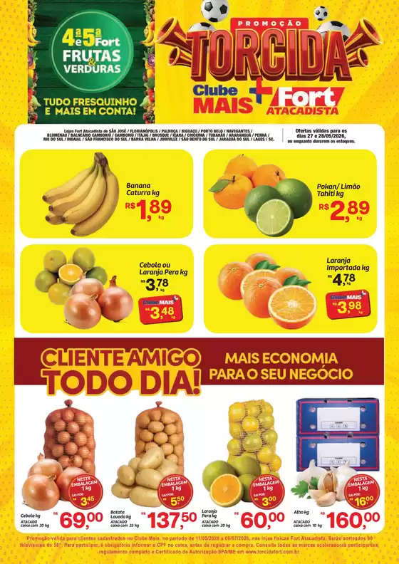 Catálogo Fort Atacadista | SC Fort FLV 4 e 5 27 e 28 MAI 26 Regional | 2026-05-27T00:00:00.000Z - 2026-05-28T00:00:00.000Z