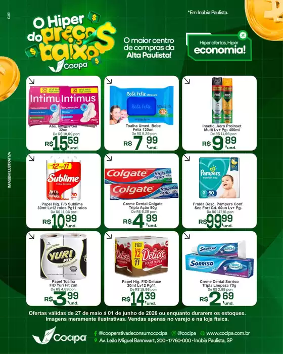 Catálogo Cocipa | Ofertas e promoções atuais | 2026-05-27T00:00:00.000Z - 2026-06-01T00:00:00.000Z