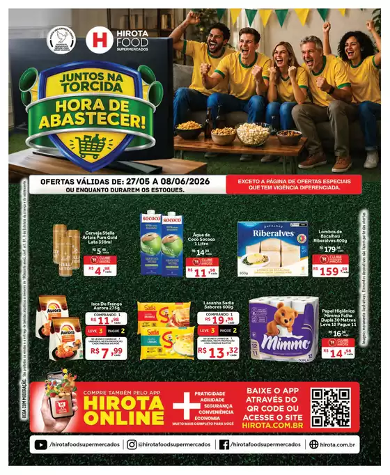Catálogo Hirota Food Express em Rio de Janeiro | Tabloide Quinzenal 27 05 a 06 08 2026 | 2026-05-27T00:00:00.000Z - 2026-08-06T00:00:00.000Z