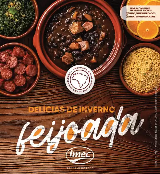 Catálogo Imec Supermercados | BAIXA 15321 Revista Delicias de Inverno Feijoada 27 05 a 07 06 26 | 2026-05-27T00:00:00.000Z - 2026-06-07T00:00:00.000Z