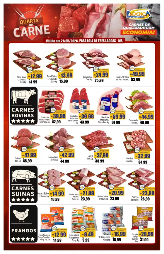 Catálogo Proença Supermercados | Quarta da Carne MS 27-05-2026 | 2026-05-27T00:00:00.000Z - 2026-05-27T00:00:00.000Z