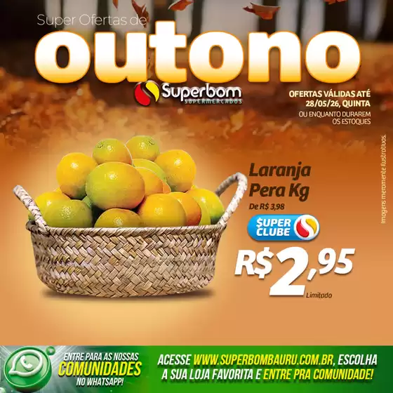 Catálogo Superbom Supermercados | Descubra ofertas atraentes | 2026-05-27T00:00:00.000Z - 2026-05-28T00:00:00.000Z