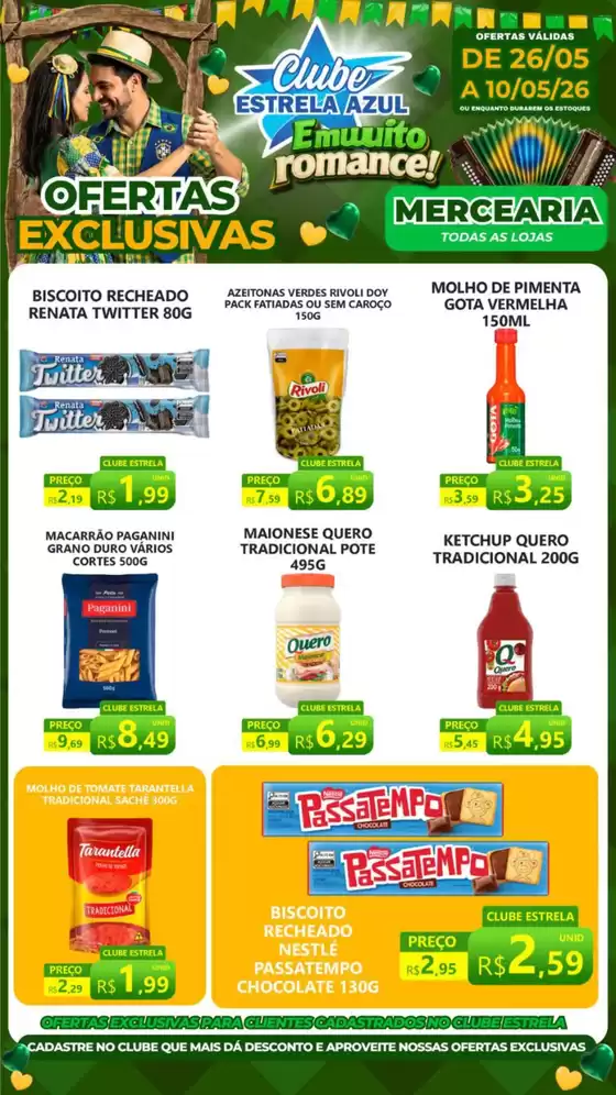 Catálogo Supermercado Estrela Azul | Ofertas e promoções atuais | 2026-05-27T00:00:00.000Z - 2026-06-10T00:00:00.000Z