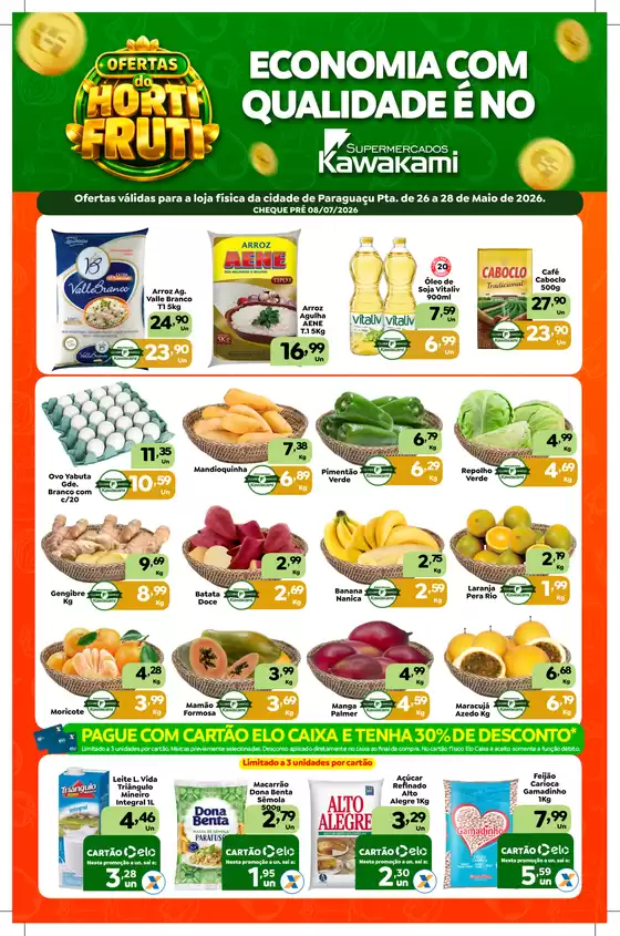 Catálogo Supermercados Kawakami | Ofertas - Paraguaçu Paulista | 2026-05-27T00:00:00.000Z - 2026-05-28T00:00:00.000Z