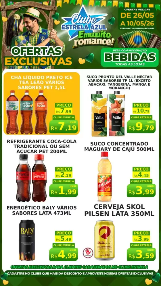 Catálogo Supermercado Estrela Azul | Melhores ofertas para todos os clientes | 2026-05-27T00:00:00.000Z - 2026-06-10T00:00:00.000Z