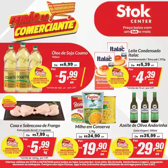 Catálogo Stok Center | 54218 | 2026-05-27T00:00:00.000Z - 2026-05-28T00:00:00.000Z