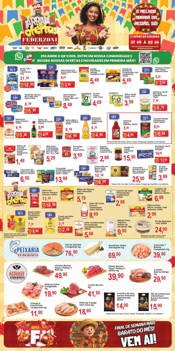Catálogo Federzoni Supermercados | Alerta De Ofertas | 2026-05-28T00:00:00.000Z - 2026-06-02T00:00:00.000Z