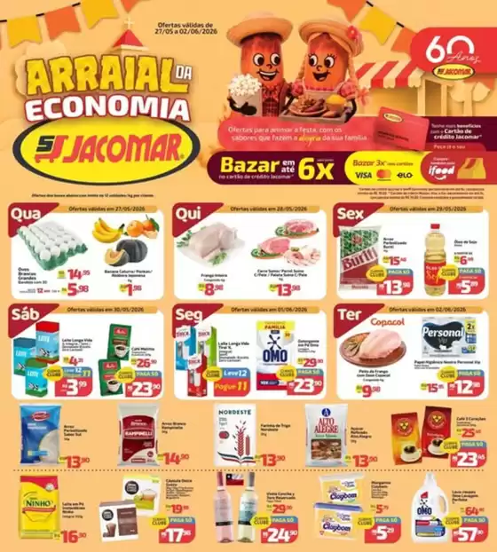 Catálogo Supermercado Jacomar | Arraial da Economia | 2026-05-28T00:00:00.000Z - 2026-06-02T00:00:00.000Z
