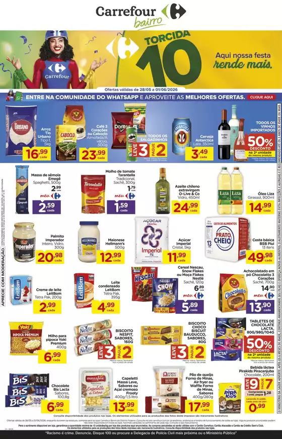 Catálogo Carrefour Bairro em Mogi das Cruzes | Descubra ofertas atraentes | 2026-05-28T00:00:00.000Z - 2026-06-01T00:00:00.000Z