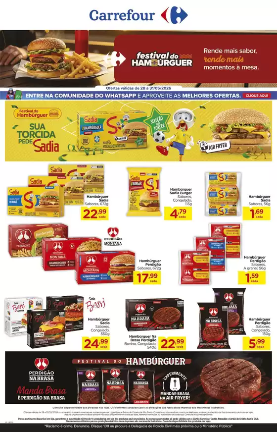 Catálogo Carrefour Bairro | LÂMINA FESTIVAL DO HAMBÚRGUER | 2026-05-28T00:00:00.000Z - 2026-05-31T00:00:00.000Z