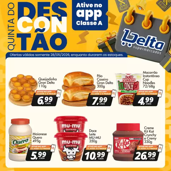 Catálogo Delta Supermercados | Ampla seleção de ofertas | 2026-05-28T00:00:00.000Z - 2026-05-28T00:00:00.000Z