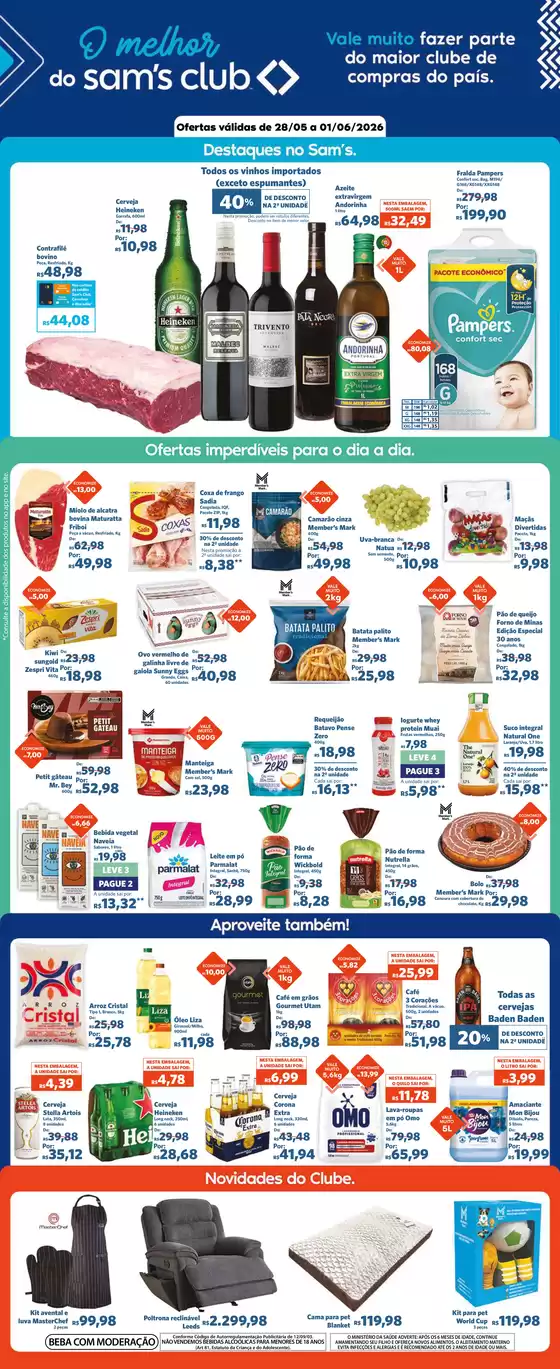 Catálogo Sam's Club | Nossas melhores ofertas para você | 2026-05-28T00:00:00.000Z - 2026-06-01T00:00:00.000Z