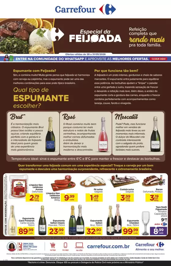 Catálogo Carrefour | LÂMINA ESPECIAL DA FEIJOADA | 2026-05-28T00:00:00.000Z - 2026-05-31T00:00:00.000Z