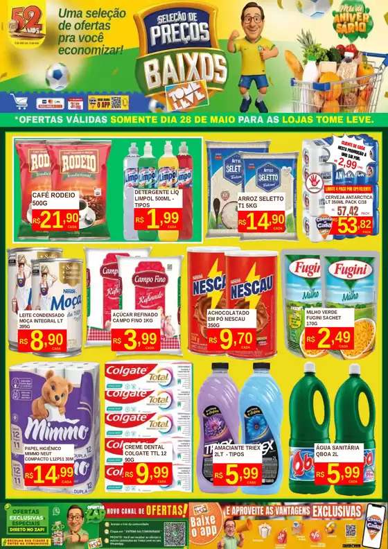 Catálogo Tome Leve em Guarulhos | Ofertas especiais atraentes para todos | 2026-05-28T00:00:00.000Z - 2026-05-28T00:00:00.000Z