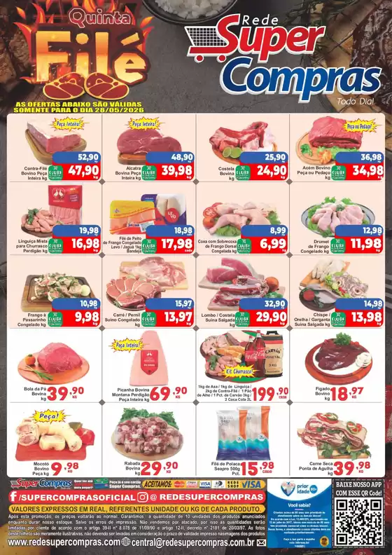 Catálogo Rede Super Compras | Ofertas especiais atraentes para todos | 2026-05-28T00:00:00.000Z - 2026-05-28T00:00:00.000Z