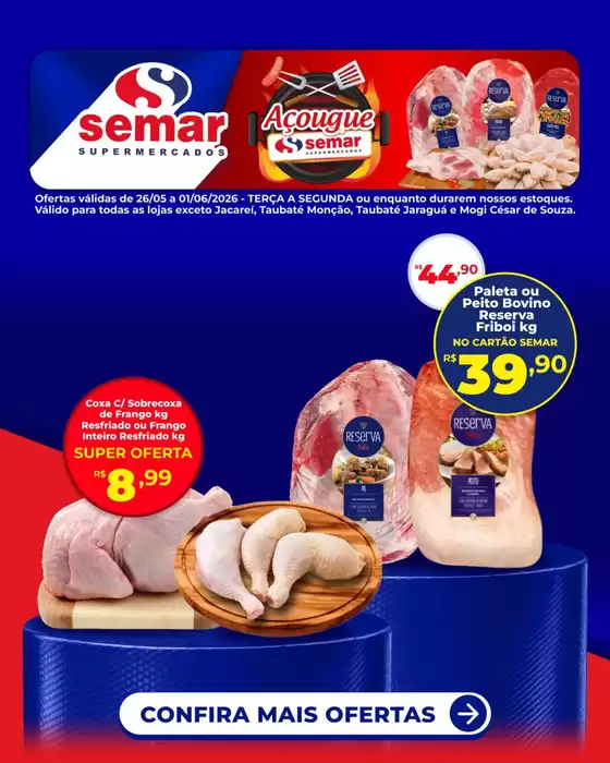Catálogo Semar Supermercado | Promoções especiais em andamento | 2026-05-26T00:00:00.000Z - 2026-06-01T00:00:00.000Z