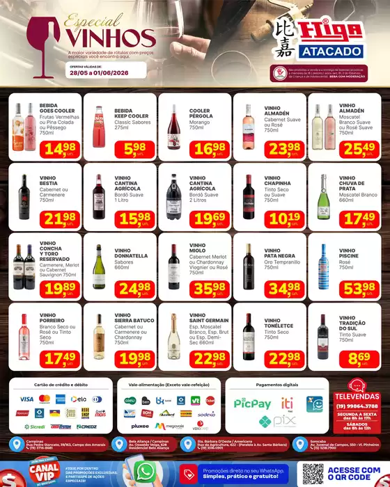 Catálogo Higa Atacado | Higa atacado folheto vinhos 20260528 20260601 XrcF4wQiC5lo | 2026-05-28T00:00:00.000Z - 2026-06-01T00:00:00.000Z