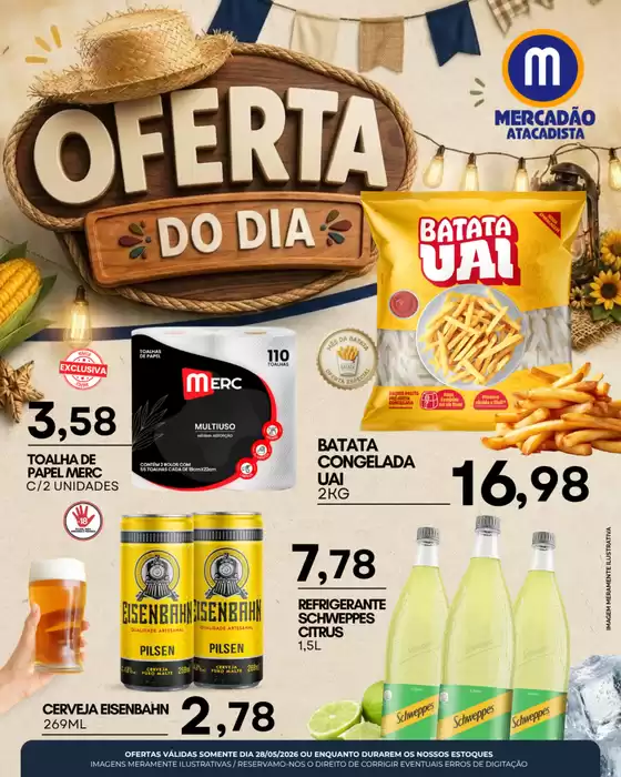 Catálogo Mercadão Atacadista | Oferta do Dia | 2026-05-28T00:00:00.000Z - 2026-05-28T00:00:00.000Z