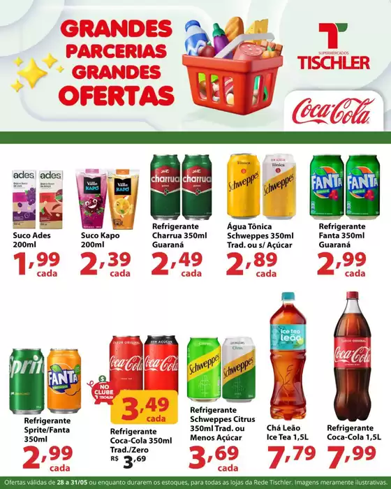 Catálogo Supermercados Tischler | Ampla seleção de ofertas | 2026-05-28T00:00:00.000Z - 2026-05-31T00:00:00.000Z