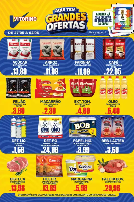 Catálogo Supermercado Vitorino | Encarte Supermercado Vitorino | 2026-05-27T00:00:00.000Z - 2026-06-02T00:00:00.000Z